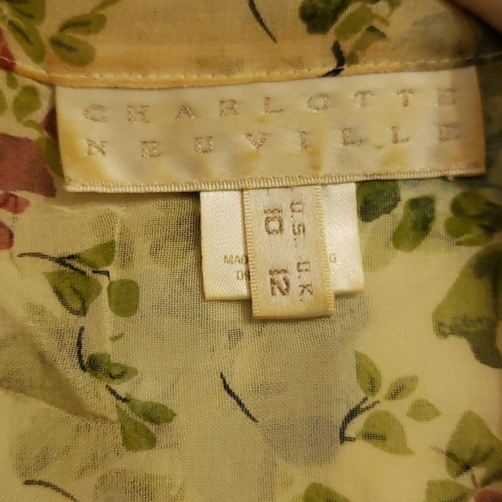 CHARLOTTE NEUVILLE BLOUSE - Picture 3 of 3